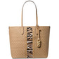 Logo Eliza Large Tiger East West Open Tote