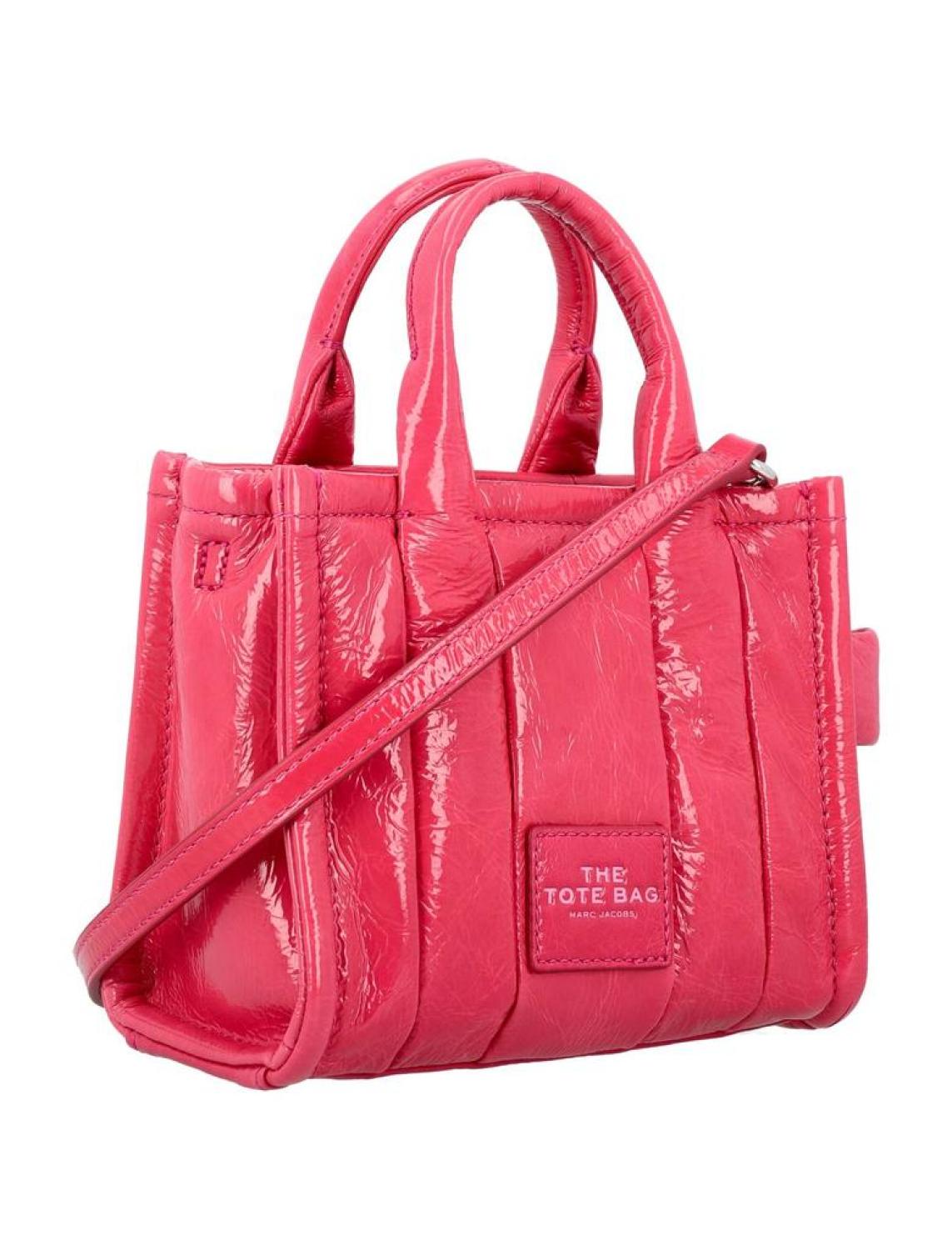 Marc Jacobs The Shiny Crinkle Micro Tote Bag