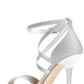Michael Michael Kors Astrid Crossover Strap Glitter Sandals