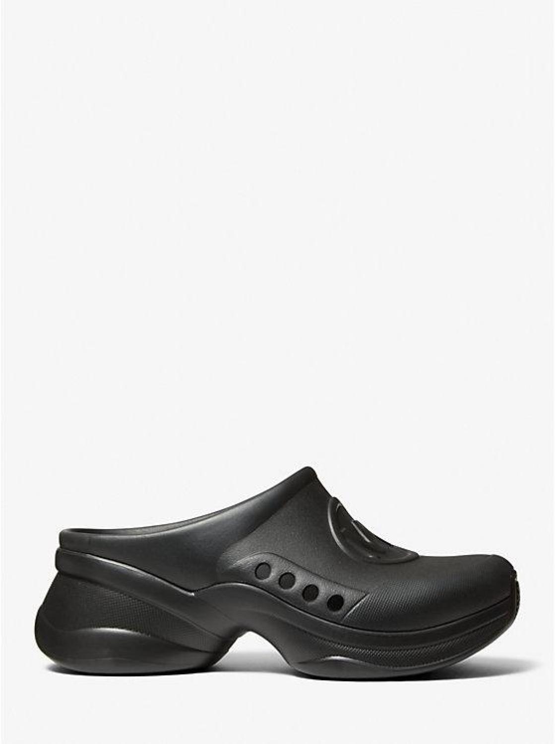 Wiley Logo Perforated Rubber Clog