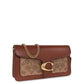 Coach Tabby Logo Plaque Clutch