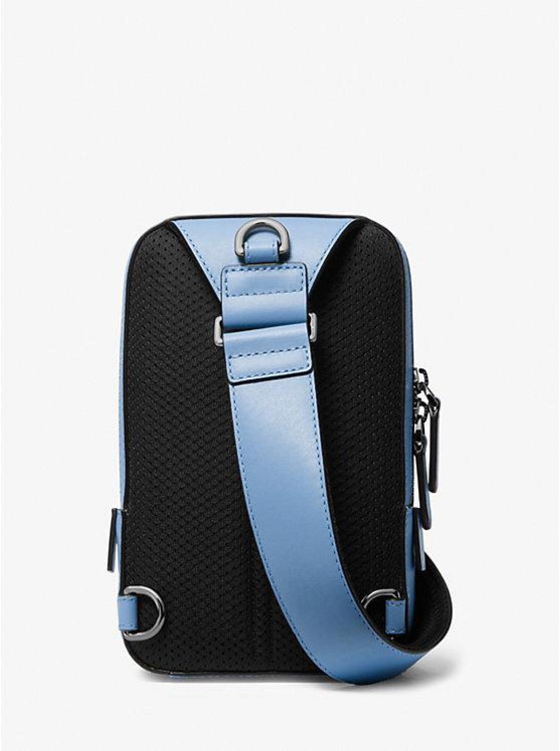 Varick Medium Leather Sling Pack