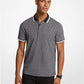 Greenwich Logo Print Cotton Jersey Polo Shirt