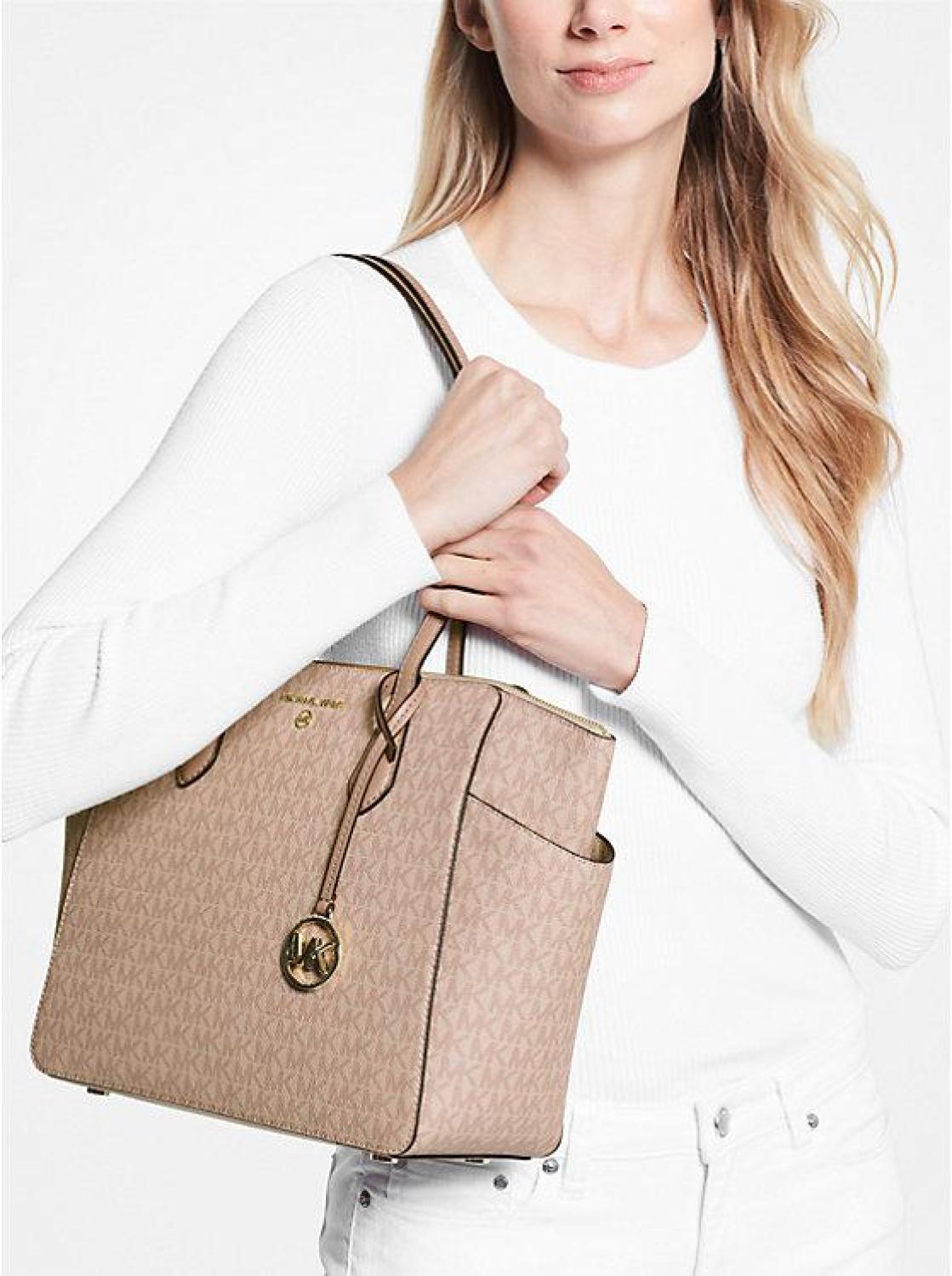 Marilyn Medium Logo Tote Bag