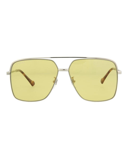 Aviator-Style Metal Sunglasses