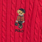Polo Bear Mini-Cable Cotton Cardigan (Toddler/Little Kids)