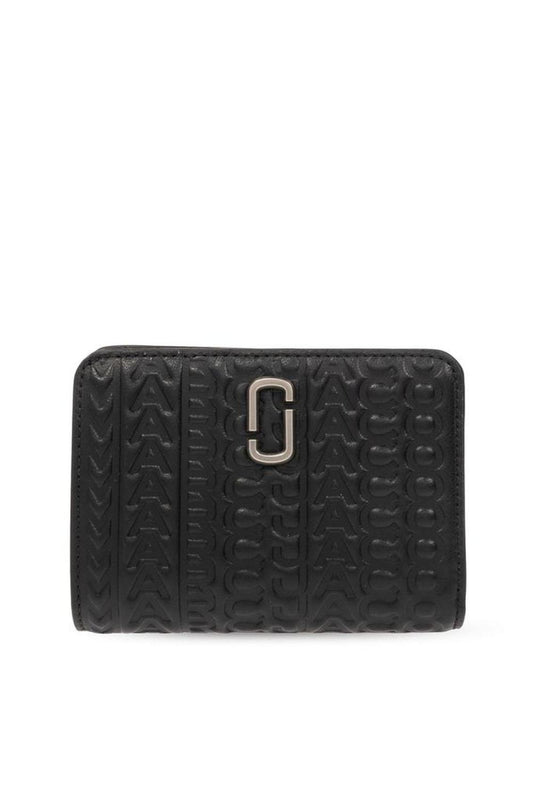 Marc Jacobs Monogram Debossed Mini Compact Wallet