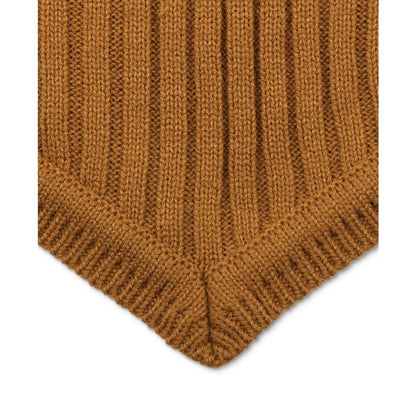 Women's Wide-Rib Button Turtleneck Poncho