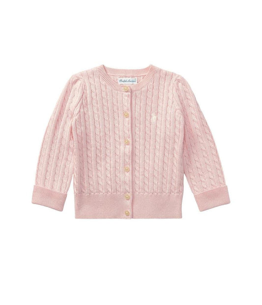Cable-Knit Cotton Cardigan (Infant)