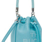 Blue 'The Leather Mini Bucket' Bag
