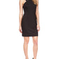 Petites Womens Sleeveless Mini Cocktail and Party Dress