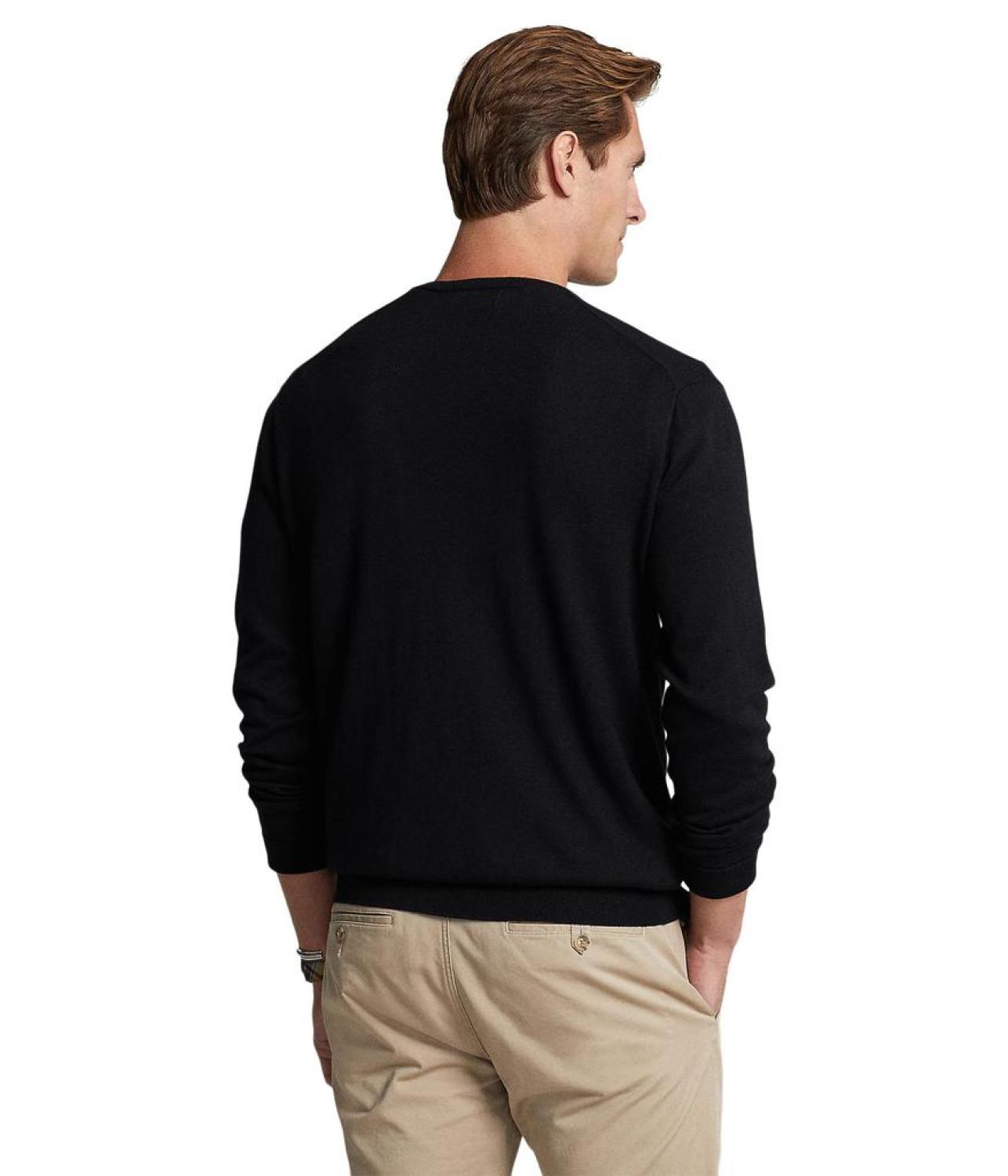 Cotton V-Neck Sweater