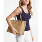 Ruby Large Top Zip Leather Tote