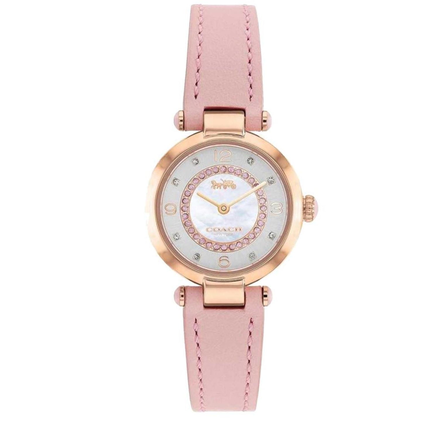 Coach Women's Cary Silver mother of pearl Dial Watch