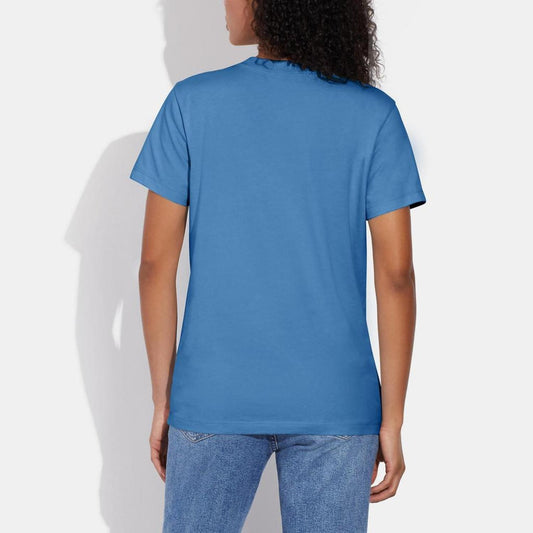 Coach Outlet Essential T Shirt In Organic Cotton