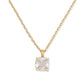Little Luxuries Gold-Tone Pavé & Crystal Square Pendant Necklace, 16" + 3" extender