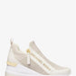 Willis Metallic Stretch Knit Trainer