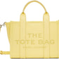 Yellow 'The Leather Small Tote Bag' Tote