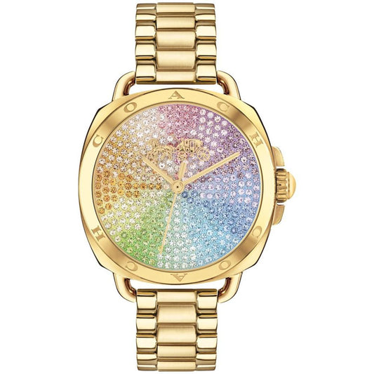 Women's Tatum Gold-Tone Stainless Steel Bracelet Watch, 34mm