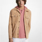 Suede Shirt Jacket