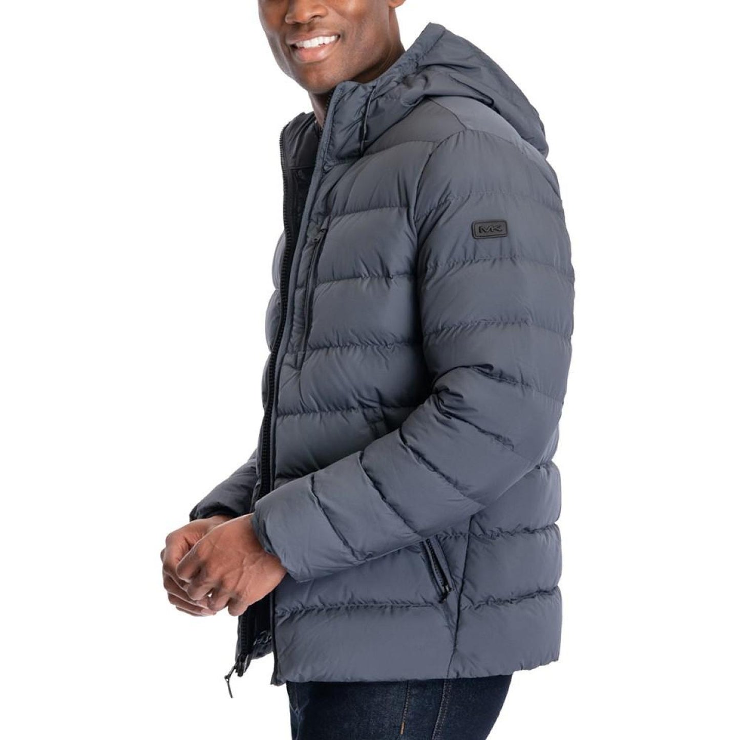 Men's Hooded Puffer Jacket, Created For Macy's