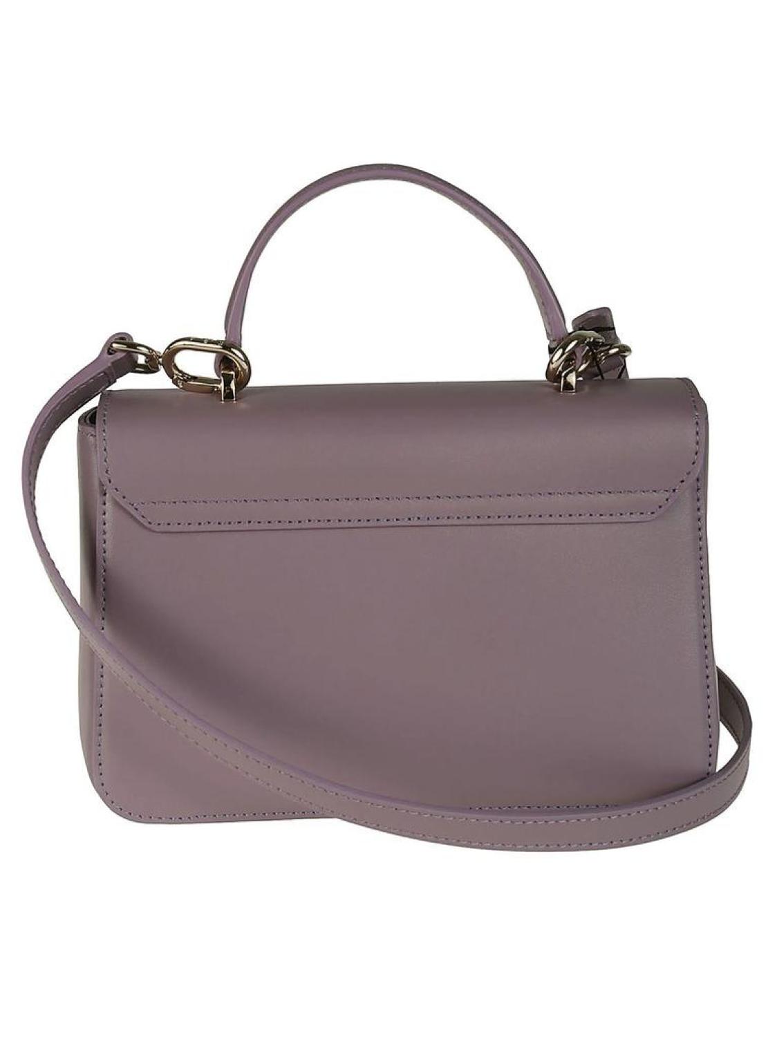 Furla Metropolis Push-Lock Detailed Mini Top Handle Bag