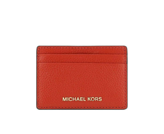 Michael Michael Kors Jet Set Logo Plaque Cardholder
