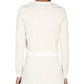 Michael Michael Kors Monogram-Pattern Long-Sleeved Cardigan