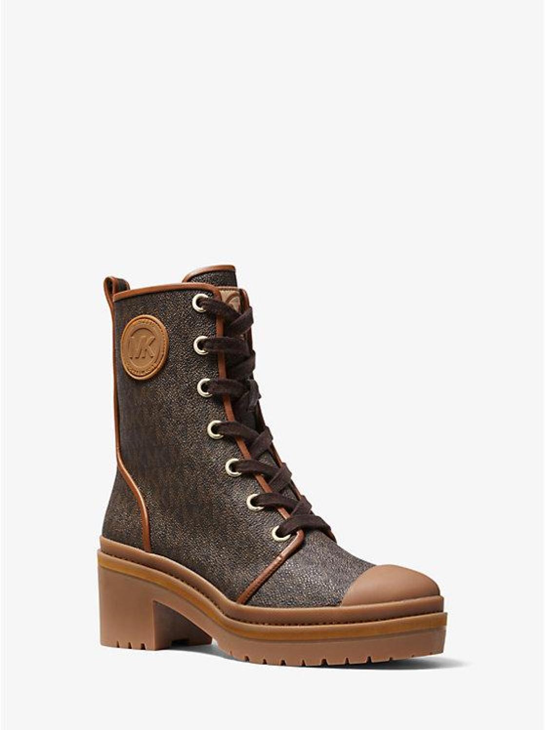 Corey Logo Combat Boot
