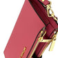 Michael Kors Jet Set Large Double Zip Leather Wristlet Wallet