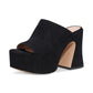 Bobi Woven Slip-On Platform Sandals
