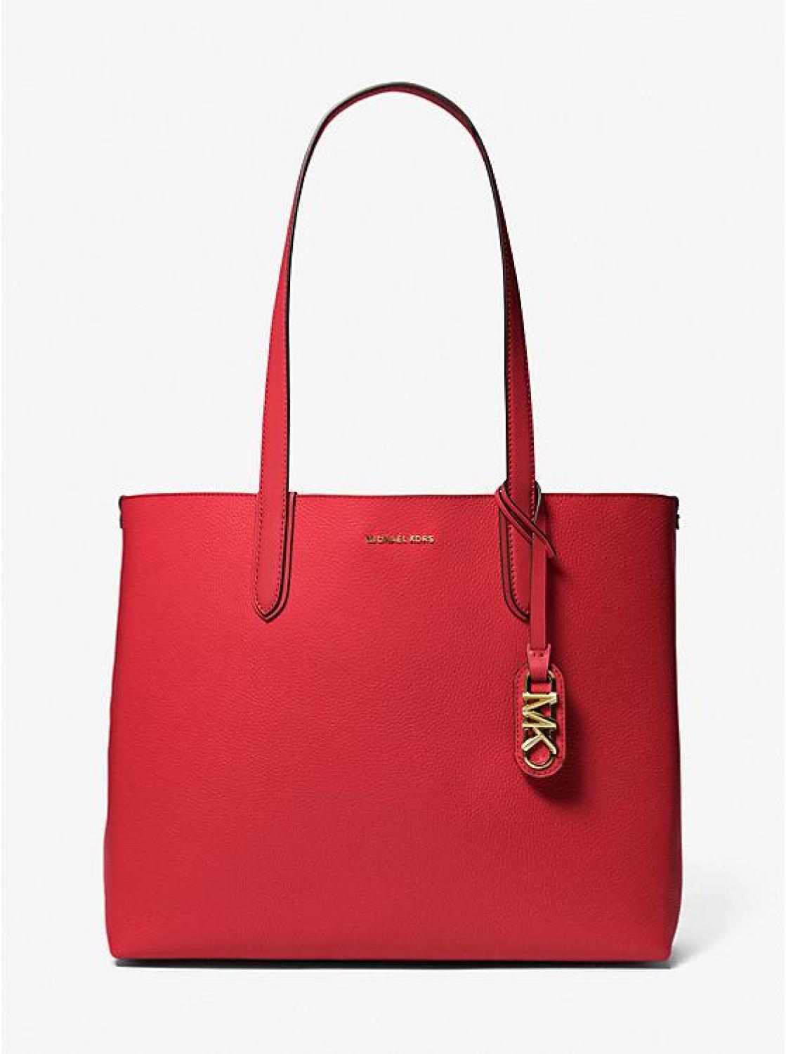 Eliza Extra-Large Pebbled Leather Reversible Tote Bag
