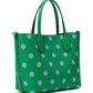 Bleecker Sunshine Dot Pvc Printed Medium Crossbody Tote