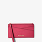 Jet Set Medium Saffiano Leather Crossover Wristlet