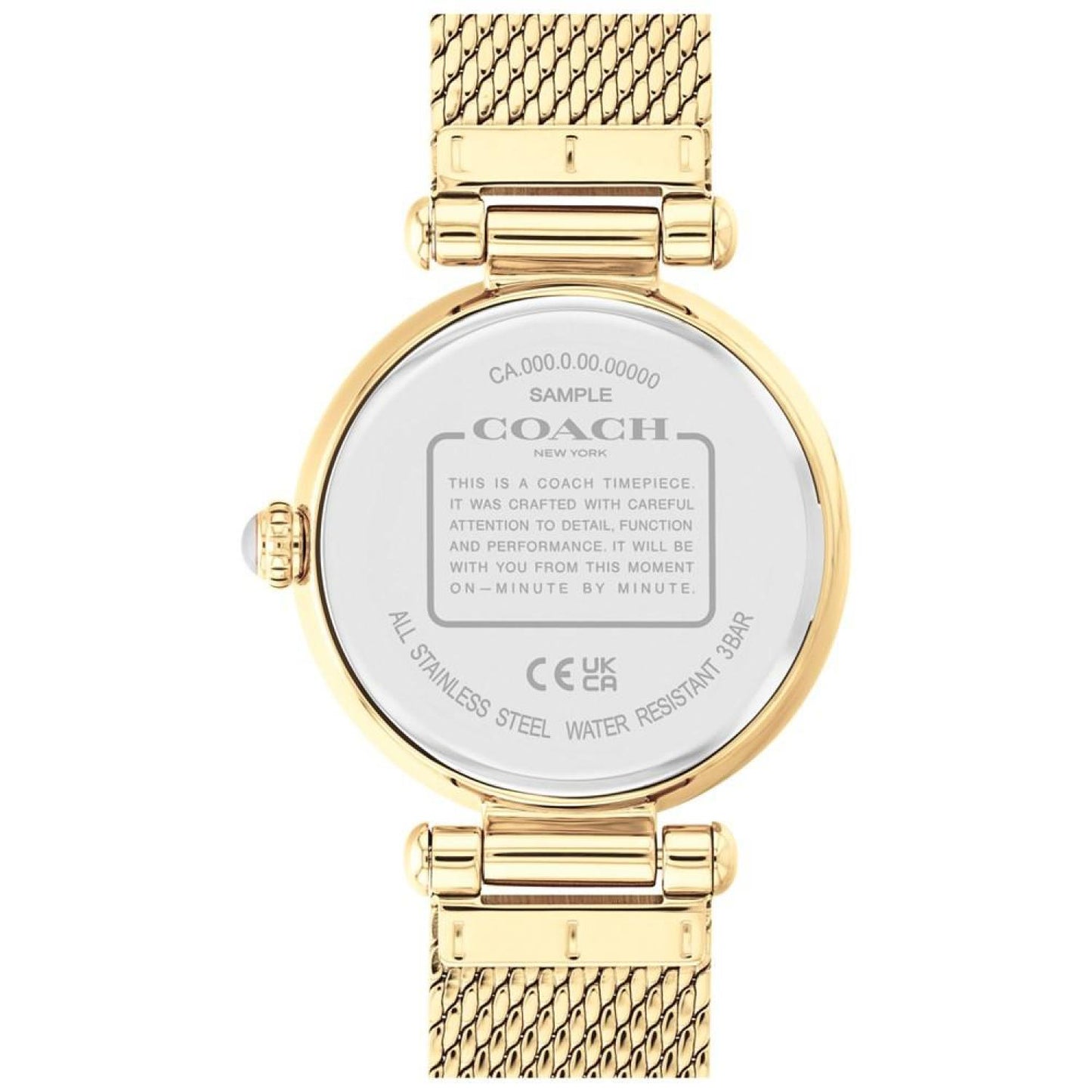 Women's Cary Gold-tone Mesh Bracelet Watch