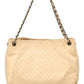 Chanel Beige Suede CC Chain Tote (Authentic Pre-Owned)