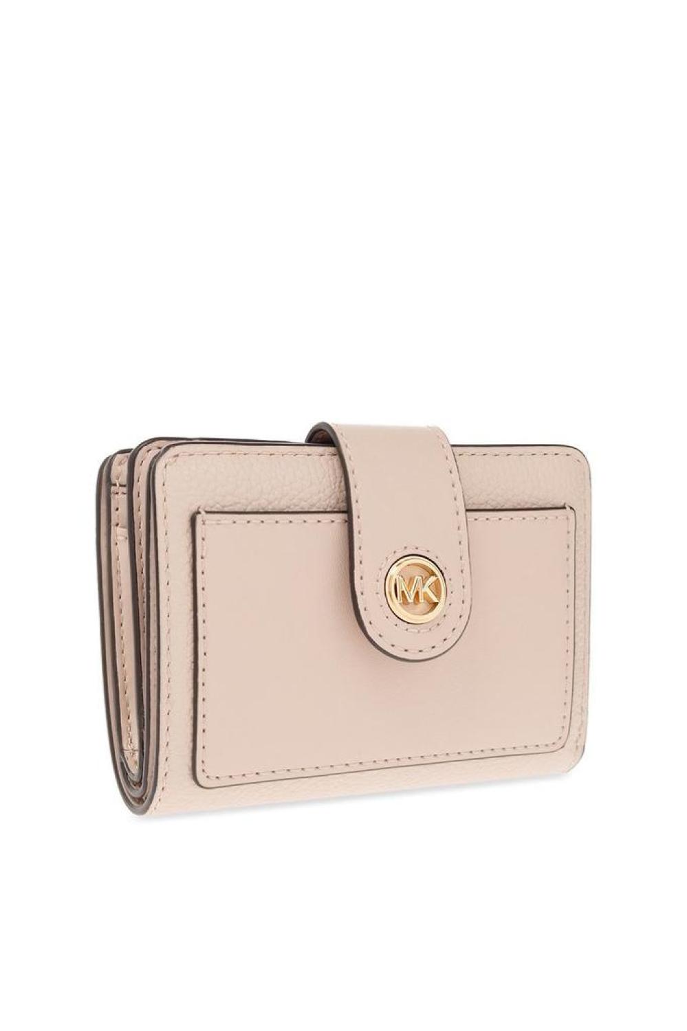 Michael Michael Kors Logo-Plaque Zipped Wallet