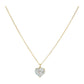 My Love Glitter Heart Pendant Necklace