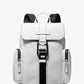 Hudson Signature Logo and Leather Cargo Backpack