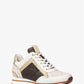 Maddy Two-Tone Logo Trainer