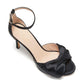 Women's Bridal Satin Evening Dress Heels