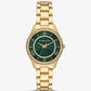 Mini Lauryn Pavé Gold-Tone Watch