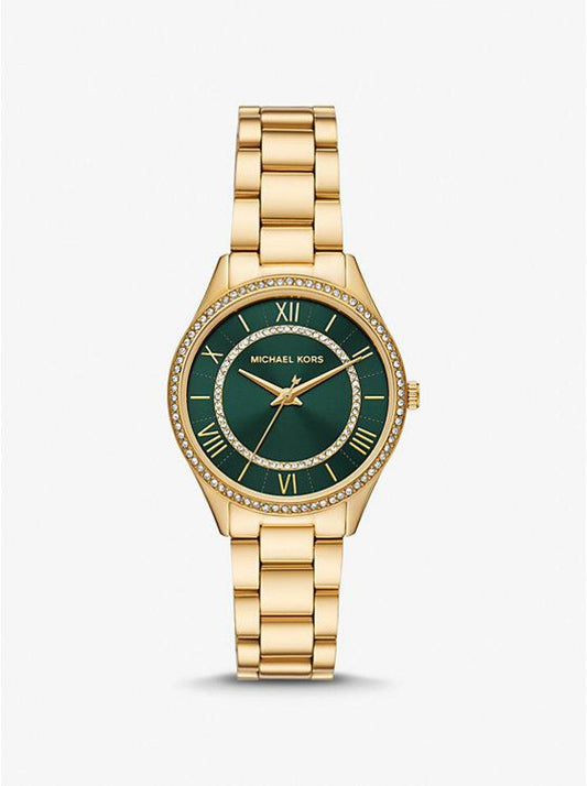 Mini Lauryn Pavé Gold-Tone Watch