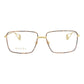 Square-Frame Metal Optical Frames