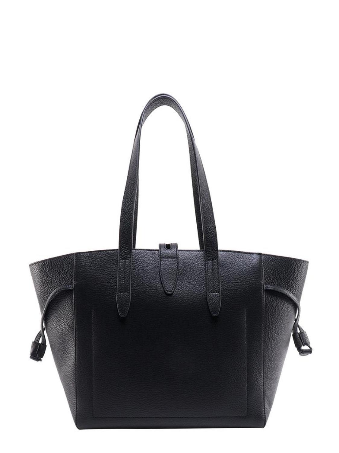 Furla Net Logo Detailed Tote Bag
