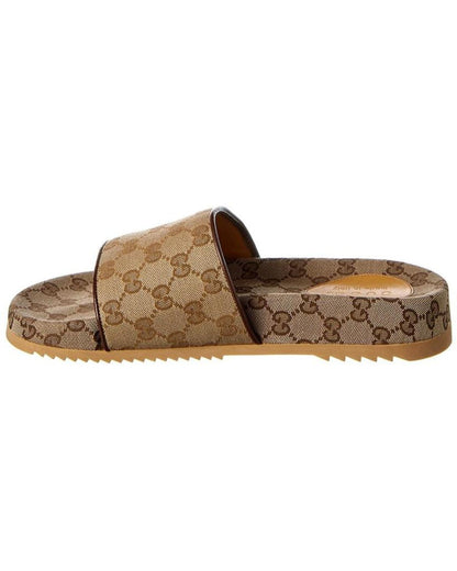 Gucci GG Canvas Slide