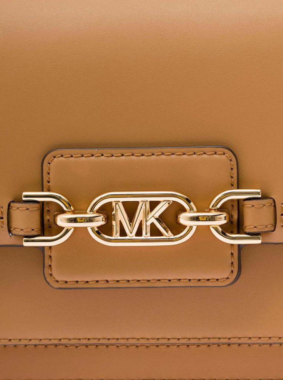 Michael Michael Kors Heather Logo Plaque Shoulder Bag