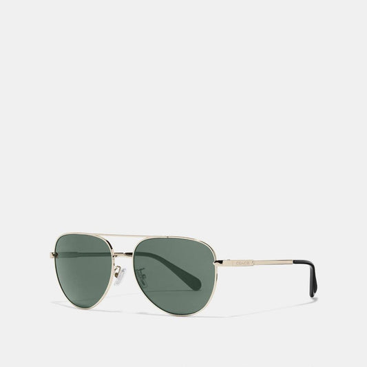 COACH Cooper Pilot Sunglasses