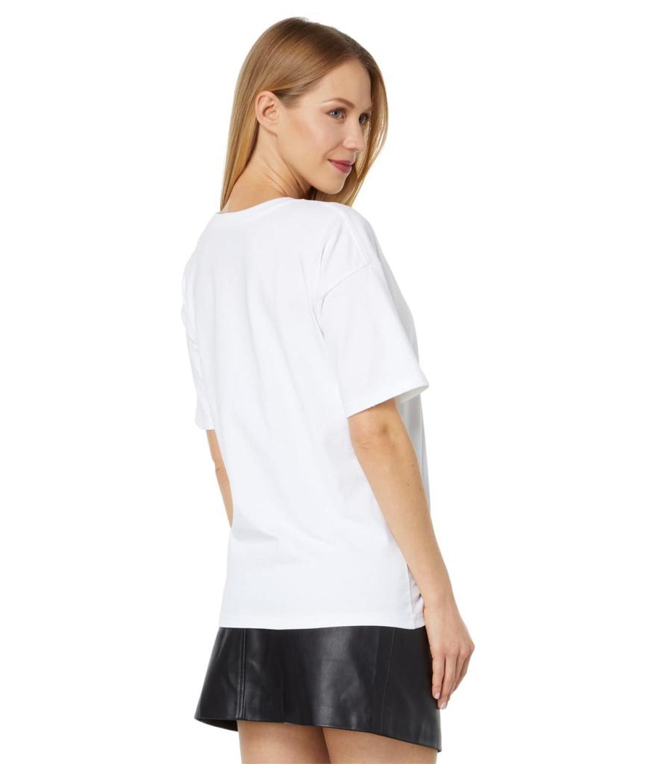 Embellished Overlapping Hearts Tee