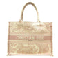 Dior Book Tote  Canvas Tote Bag (Pre-Owned)